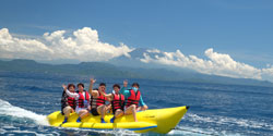 Lembongan Tour - Banana Boat ride