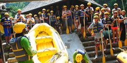 bali rafting - briefing