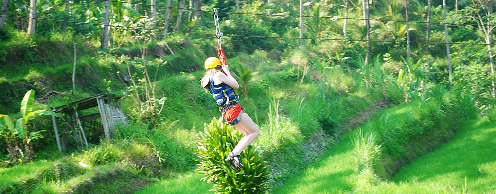 bali zipline alam