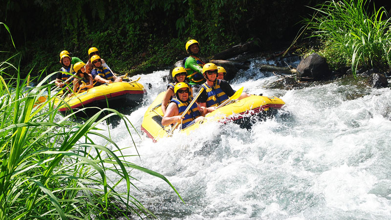 Bali Rafting at Telaga Waja River