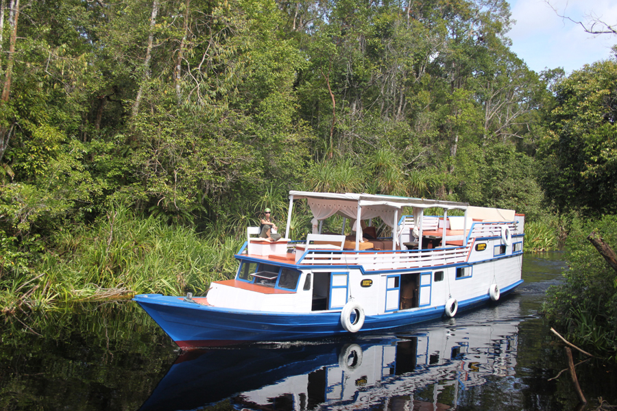 klotok house boat